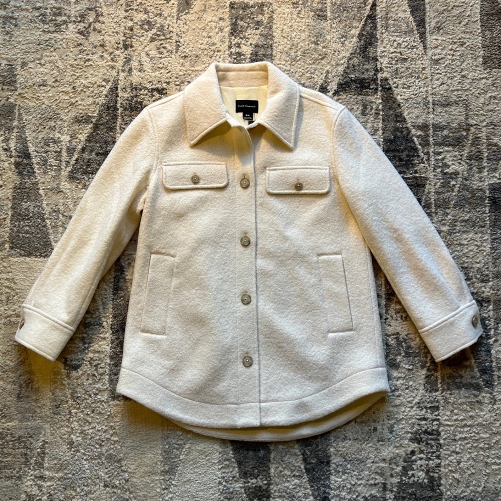 Club Monaco Cozy Shirt Jacket
